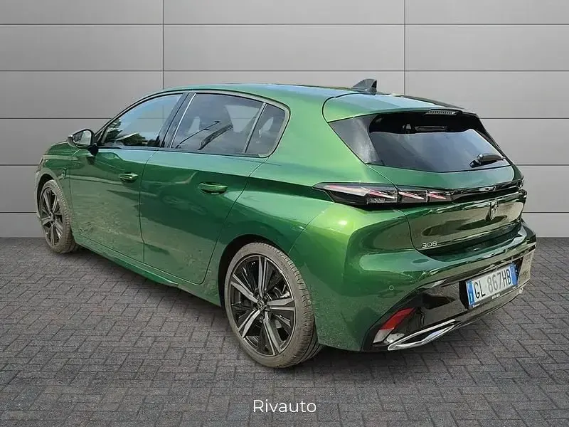Usata Peugeot 308 GT 131 CV (96 kW) 2023 Verde Utilitaria