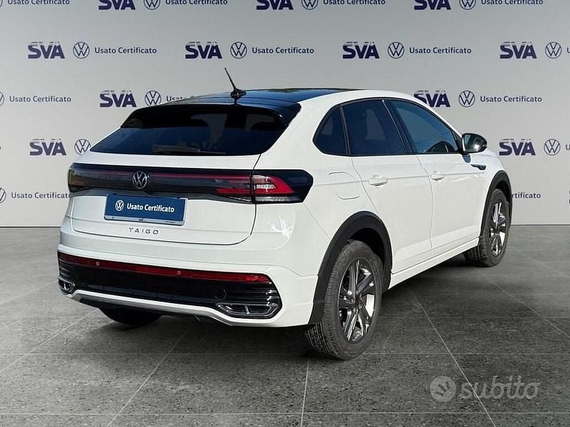 Usata VW Taigo R-line 110 CV (80 kW) 2023 Bianco SUV
