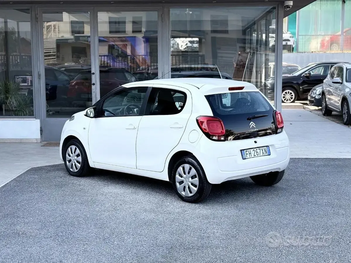 Usata Citroën C1 69 CV (50 kW) 2017 Bianco Utilitaria