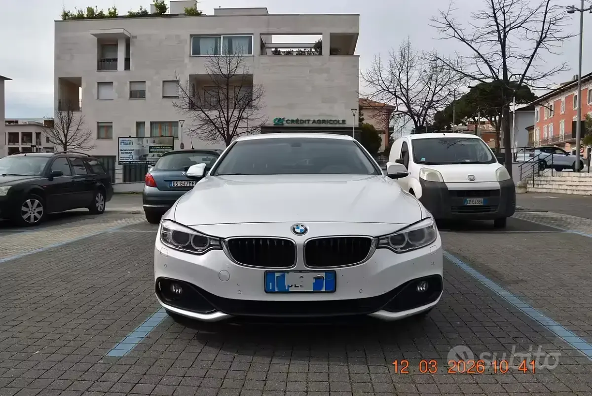 Usata BMW 420 Luxury Line 190 CV (139 kW) 2017 Bianco Coupé
