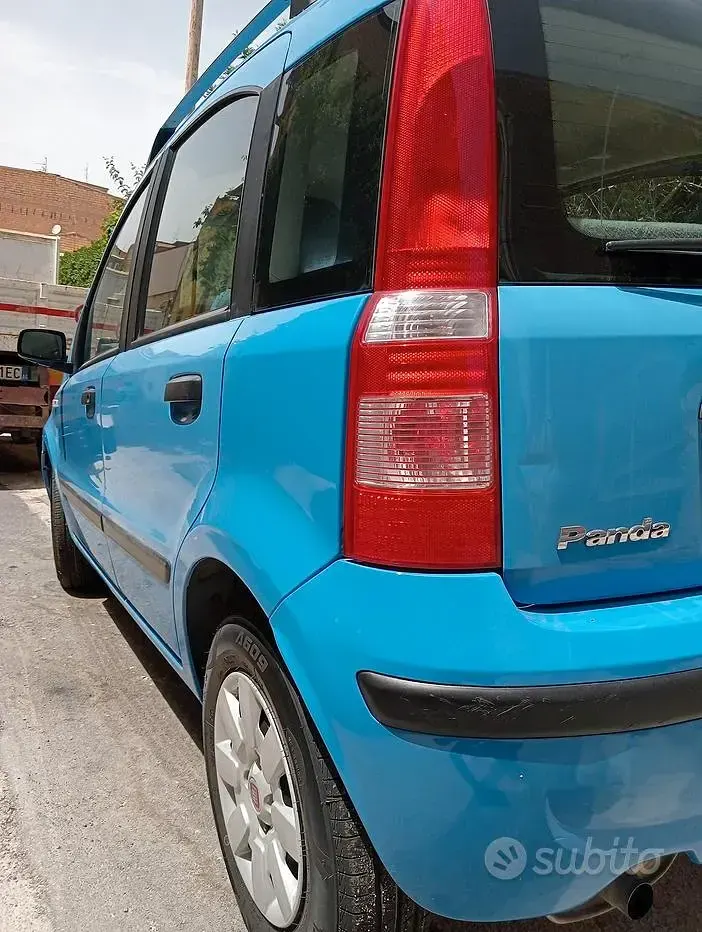 Usata Fiat Panda 2004 Blu Utilitaria