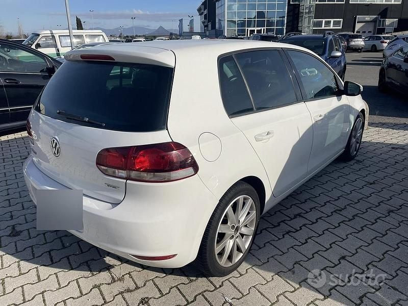 Usata VW Golf VI Highline 2010 Bianco Utilitaria