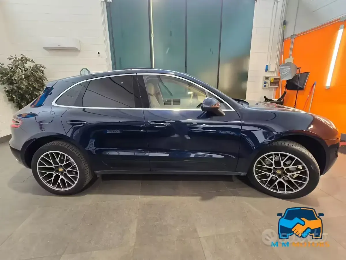 Usata Porsche Macan 250 CV (183 kW) 2016 Blu SUV