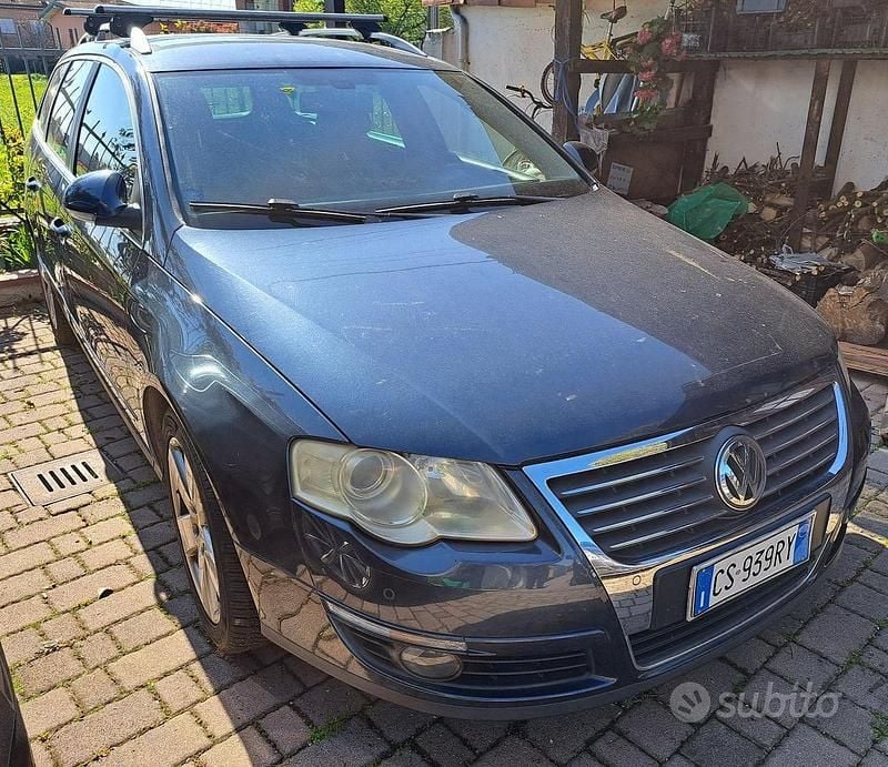 Käytetty VW Passat 140 HP (102 kW) 2007 Sininen Farmari