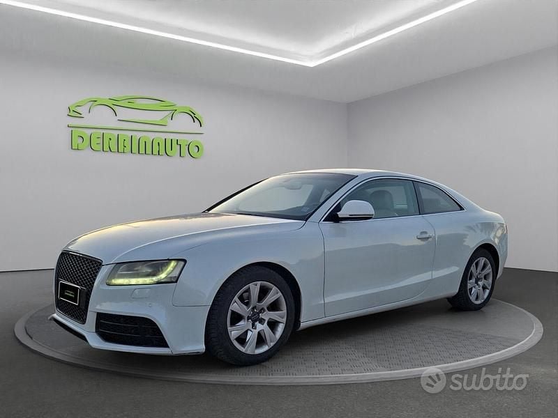 Usata Audi A5 Ambition 180 CV (132 kW) 2009 Bianco Coupé
