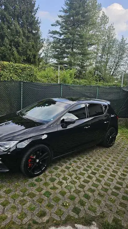 Usata Seat Leon FR 184 CV (135 kW) 2017 Nero Berlina