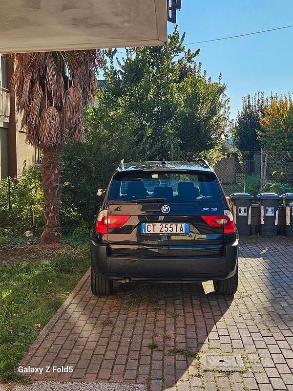 Usata BMW X3 150 CV (110 kW) 2005 Nero SUV