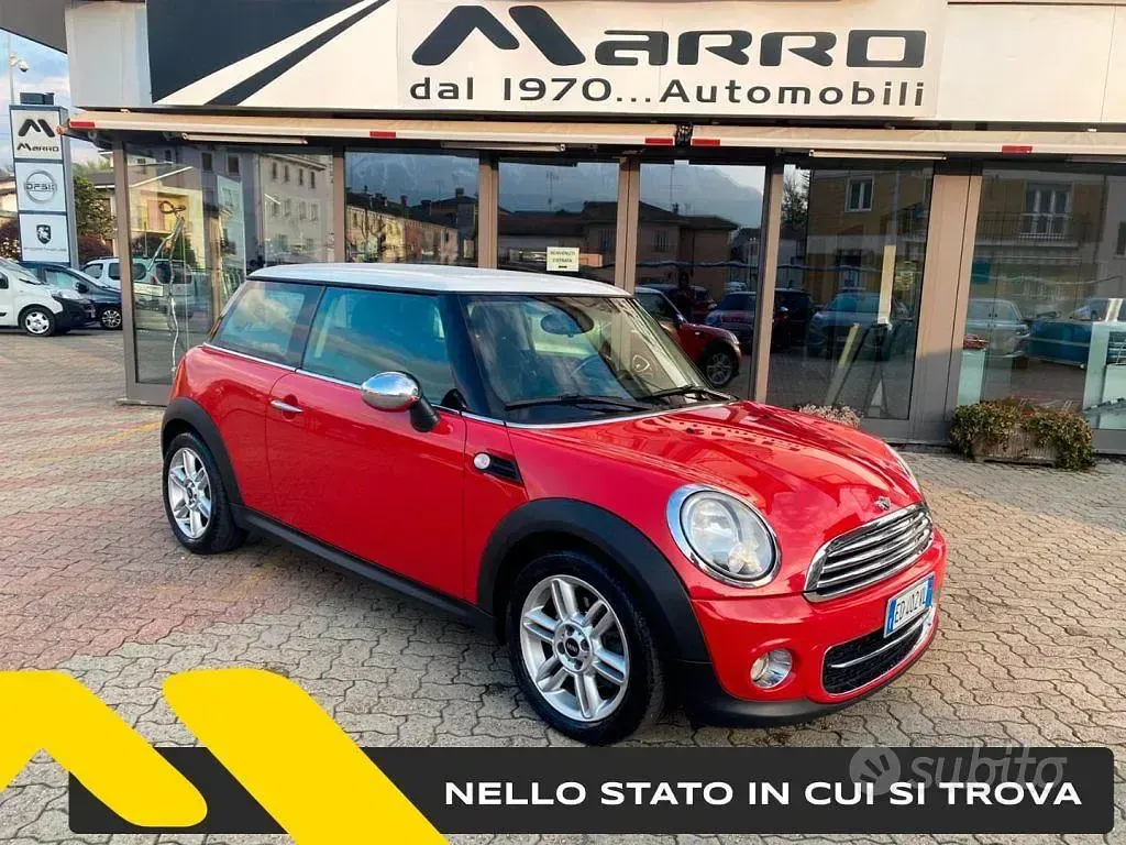 Usata Mini Cooper D 111 CV (81 kW) 2010 Utilitaria