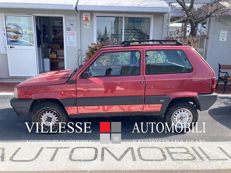 Usata Fiat Panda 4x4 Club 50 CV (36 kW) 1994 Rosso Utilitaria