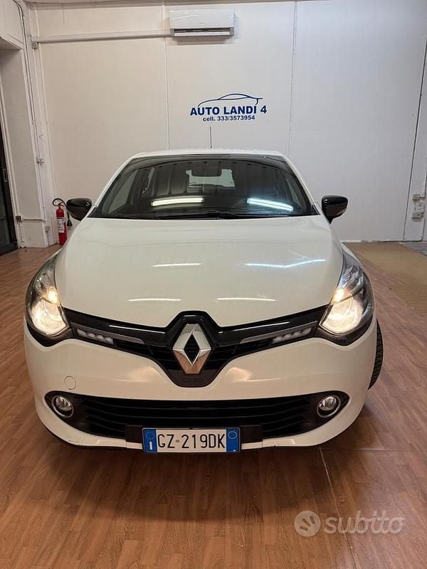 Usata Renault Clio IV 90 CV (66 kW) 2014 Bianco Berlina