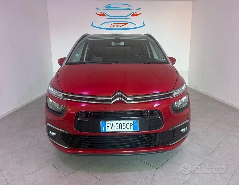 Usata Citroën C4 SpaceTourer Shine 131 CV (96 kW) 2019 Rosso Monovolume