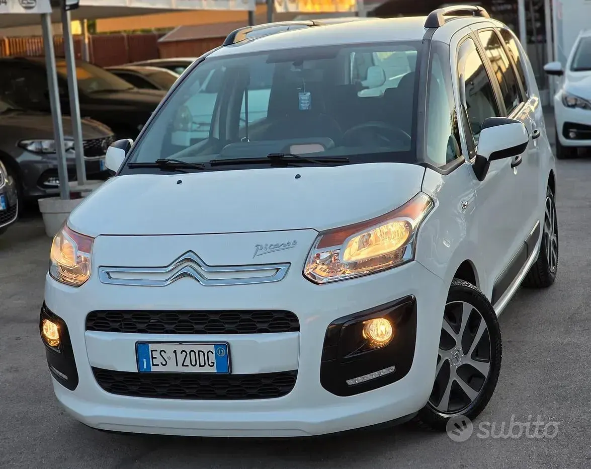 Usata Citroën C3 Picasso Attraction 92 CV (67 kW) 2013 Bianco Monovolume