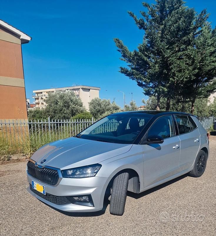 Usata Skoda Fabia 95 CV (69 kW) 2022 Grigio Berlina