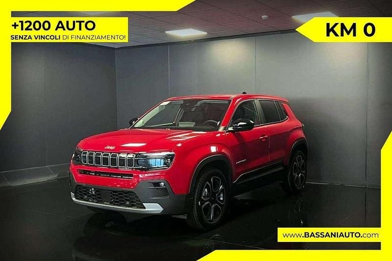 Rosso Usata 2024 Jeep Avenger Summit SUV | 22.500 € (Buon prezzo) - Immagine 1/4