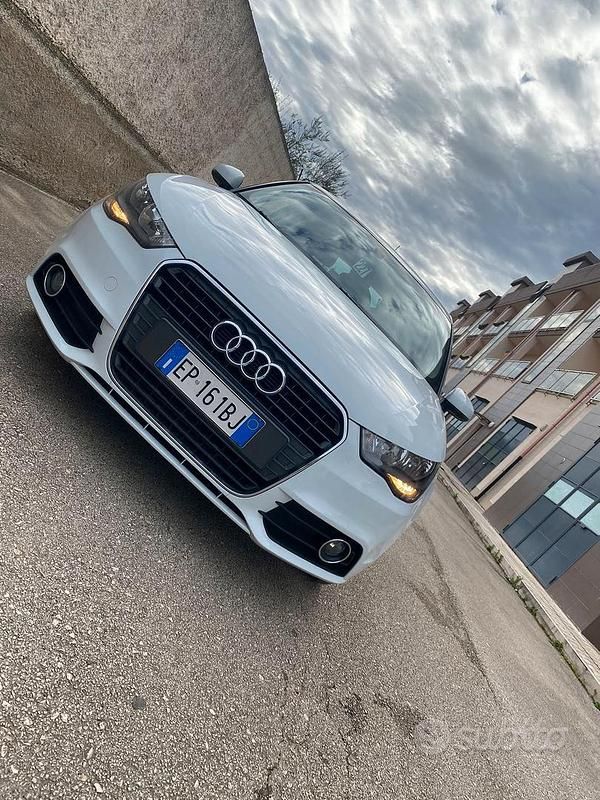 Usata Audi A1 2012 Bianco Utilitaria