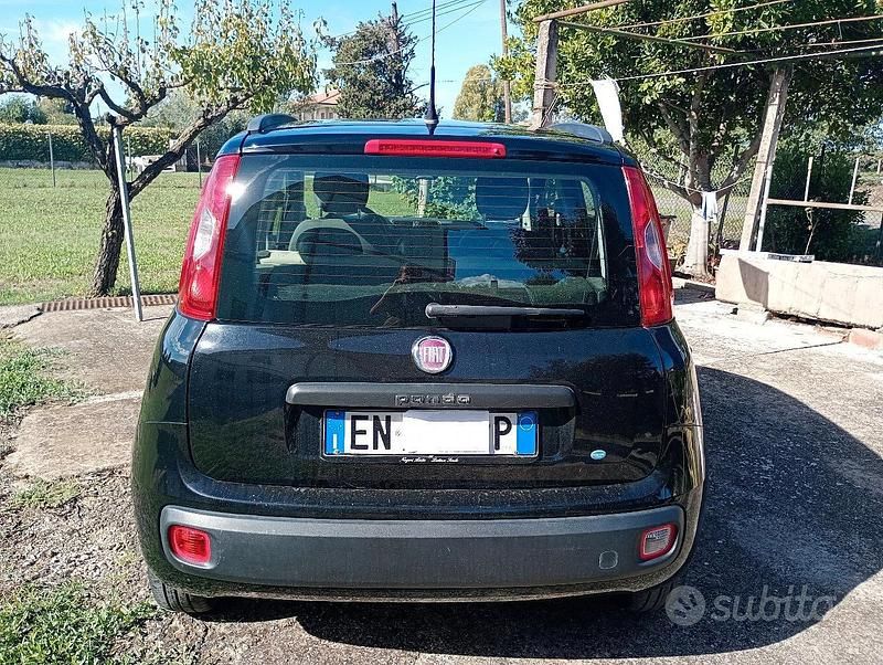 Usata Fiat Panda 69 CV (50 kW) 2012 Nero Utilitaria
