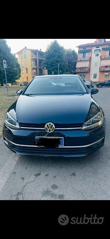Usata VW Golf VII Business 110 CV (80 kW) 2018 Nero Berlina