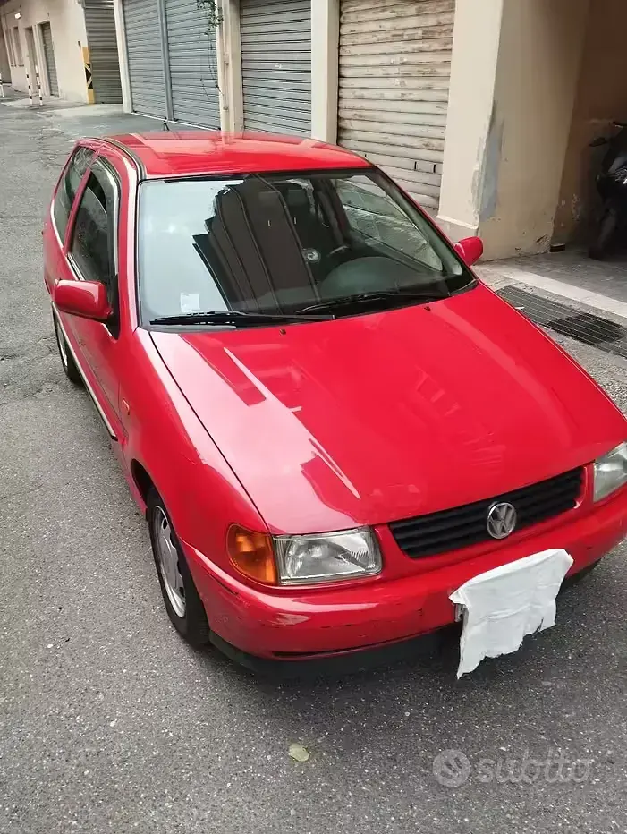 Usata VW Polo 75 CV (55 kW) 1998 Rosso Utilitaria