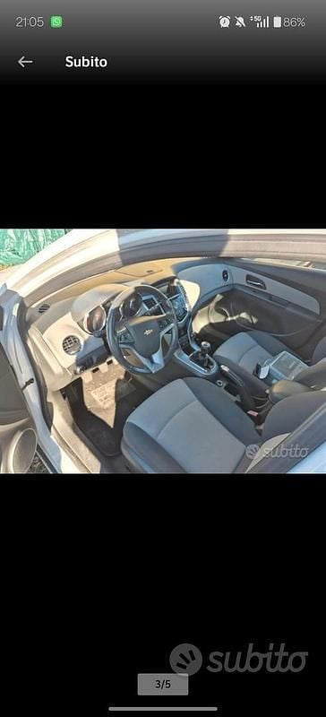 Usata Chevrolet Cruze 150 CV (110 kW) 2012 Bianco Berlina