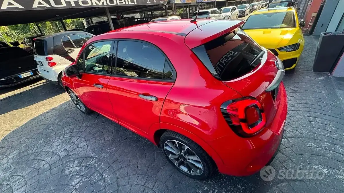 Usata Fiat 500X Sport 120 CV (88 kW) 2022 Rosso SUV