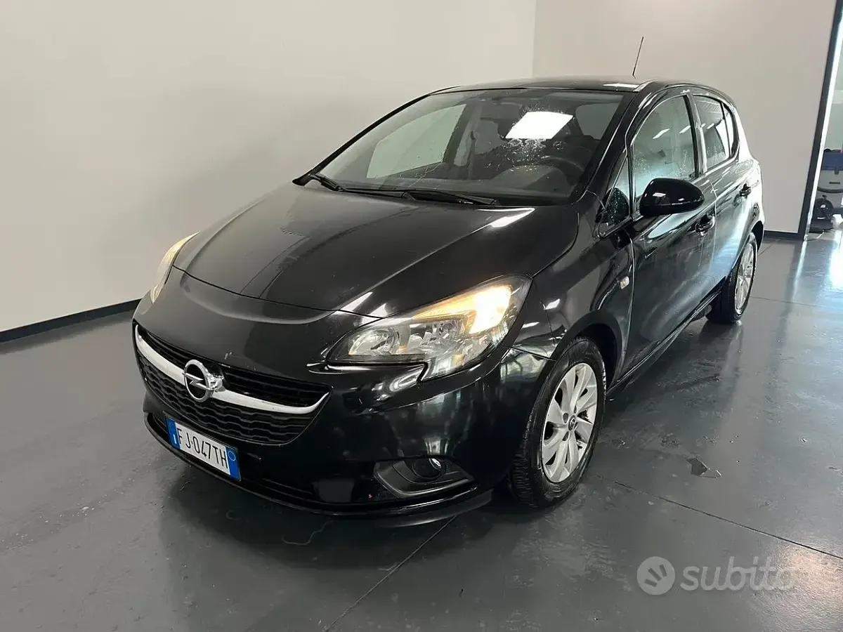 Usata Opel Corsa 75 CV (55 kW) 2017 Nero Utilitaria