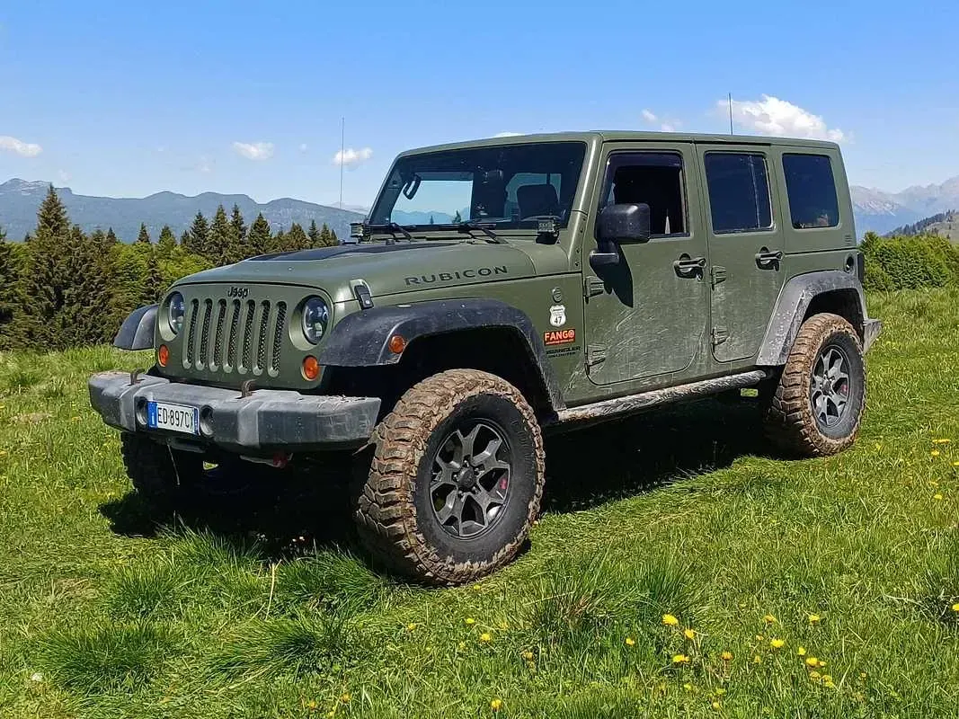 Usata Jeep Wrangler Rubicon 177 CV (130 kW) 2009 Verde SUV