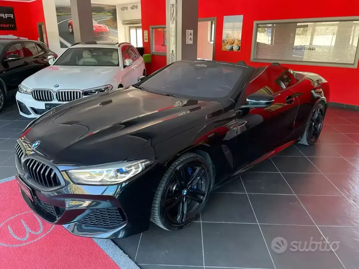 Usata BMW 840 Cabriolet M Sport 320 CV (235 kW) 2020 Nero Cabrio