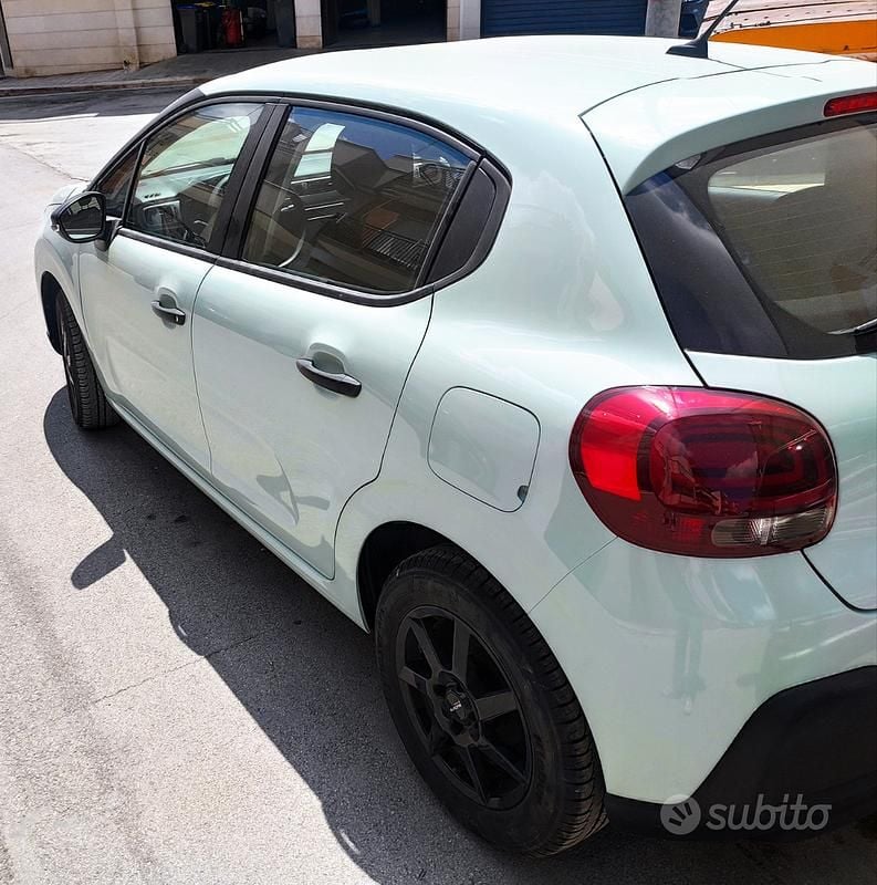Usata Citroën C3 Live 82 CV (60 kW) 2017 Verde Utilitaria