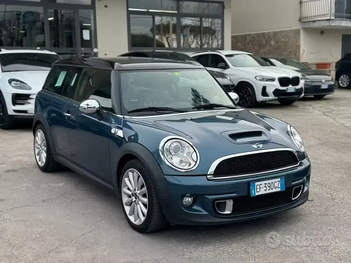 Usata Mini Cooper S Clubman 184 CV (135 kW) 2010 Blu Station wagon