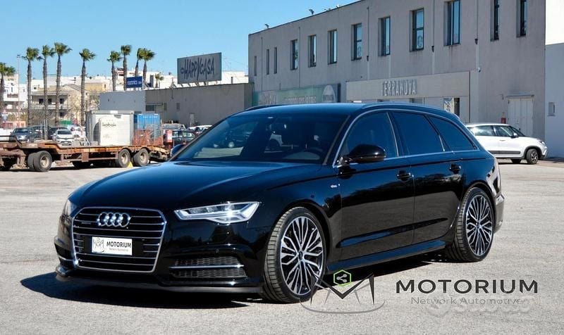 Usata Audi A6 S-Line 218 CV (160 kW) 2016 Nero Station wagon