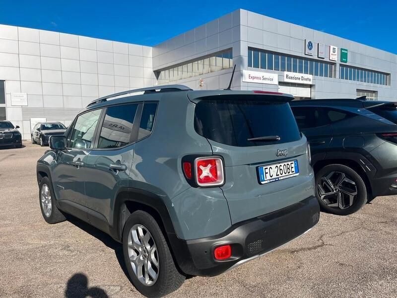 Usata Jeep Renegade Limited 120 CV (88 kW) 2016 Verde SUV