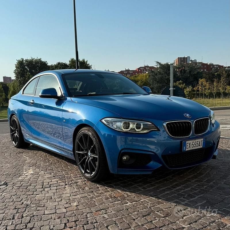 Usata BMW 225 M Sport 260 CV (191 kW) 2014 Blu Coupé