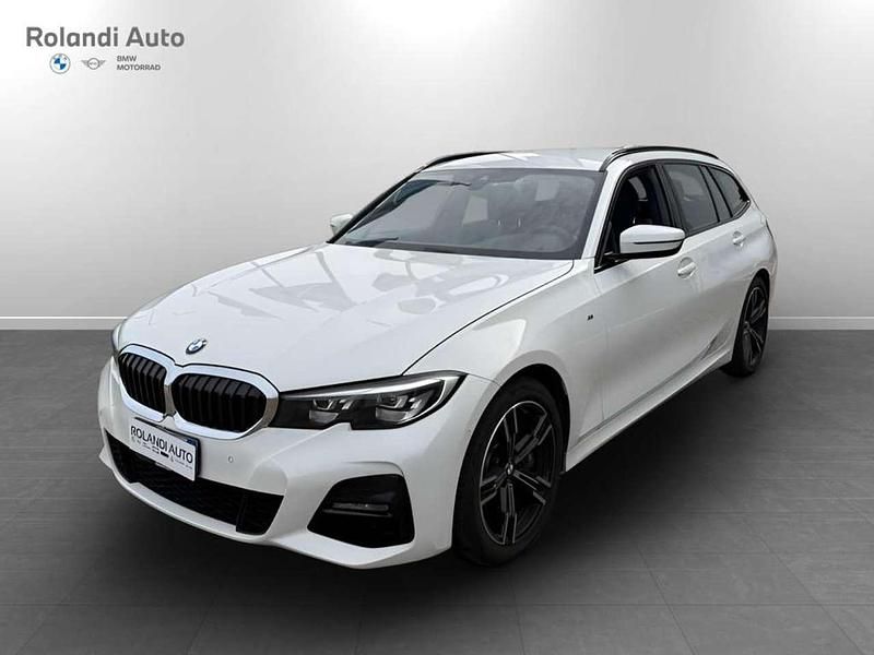 Alpin white pastello Usata 2021 BMW 330 M Sport Station wagon | 38.700 € (Buon prezzo) - Immagine 1/3