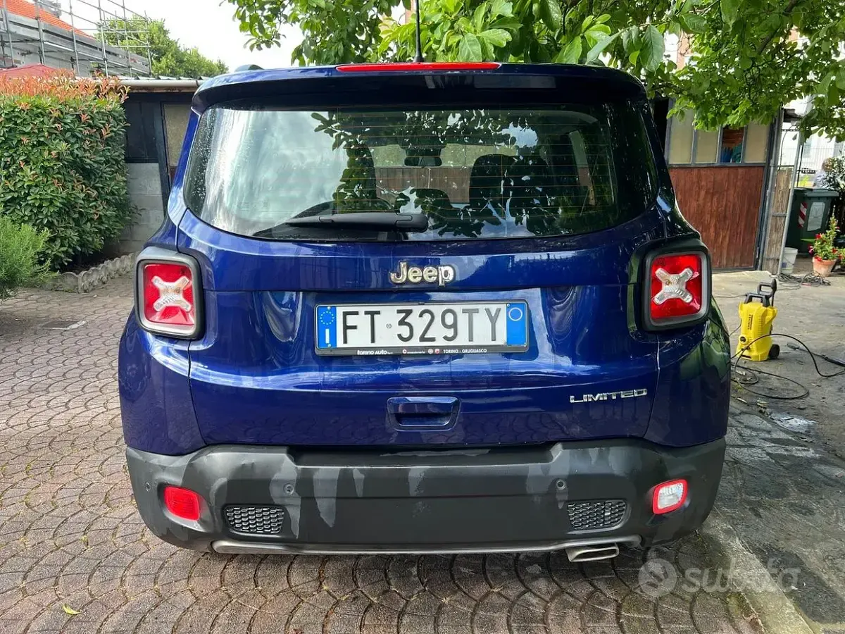 Usata Jeep Renegade 120 CV (88 kW) 2018 Blu SUV