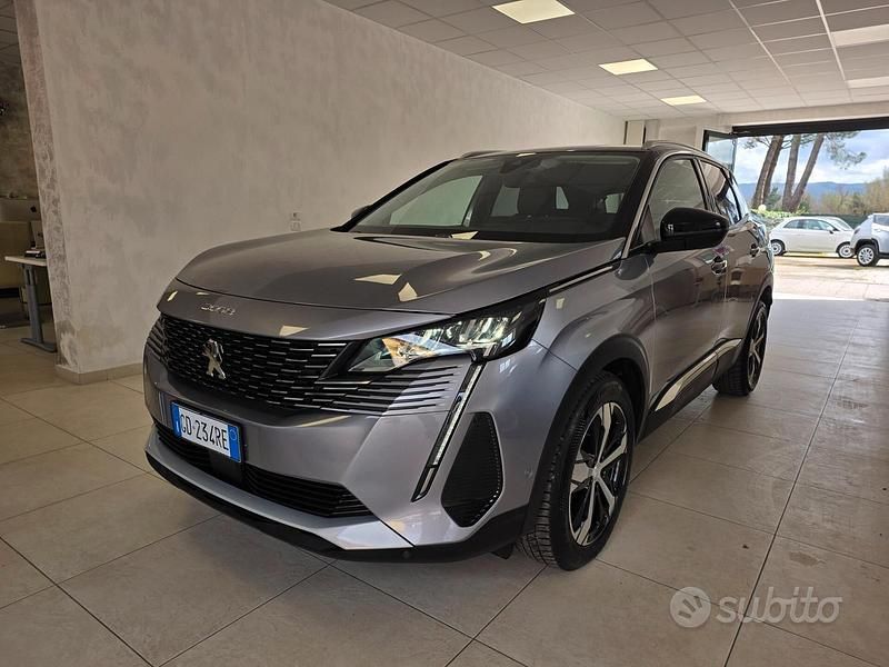 Usata Peugeot 3008 GT 130 CV (95 kW) 2020 Grigio SUV