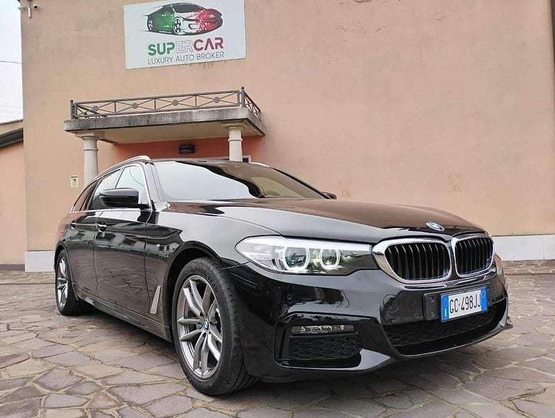 Nero Usata 2020 BMW 520 M Sport Station wagon | 31.900 € (Buon prezzo) - Immagine 1/4