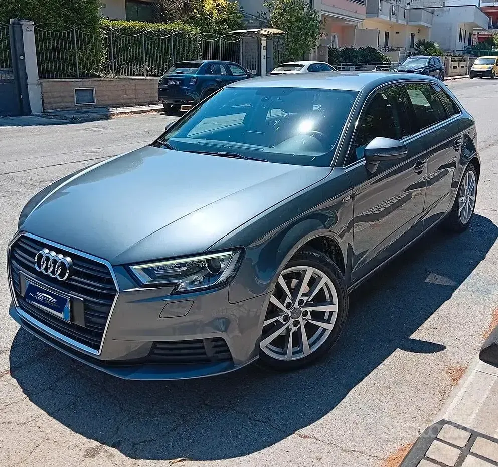 Usata Audi A3 Sport 150 CV (110 kW) 2016 Grigio Berlina