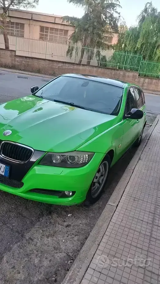 Usata BMW 320 177 CV (130 kW) 2009 Verde Station wagon