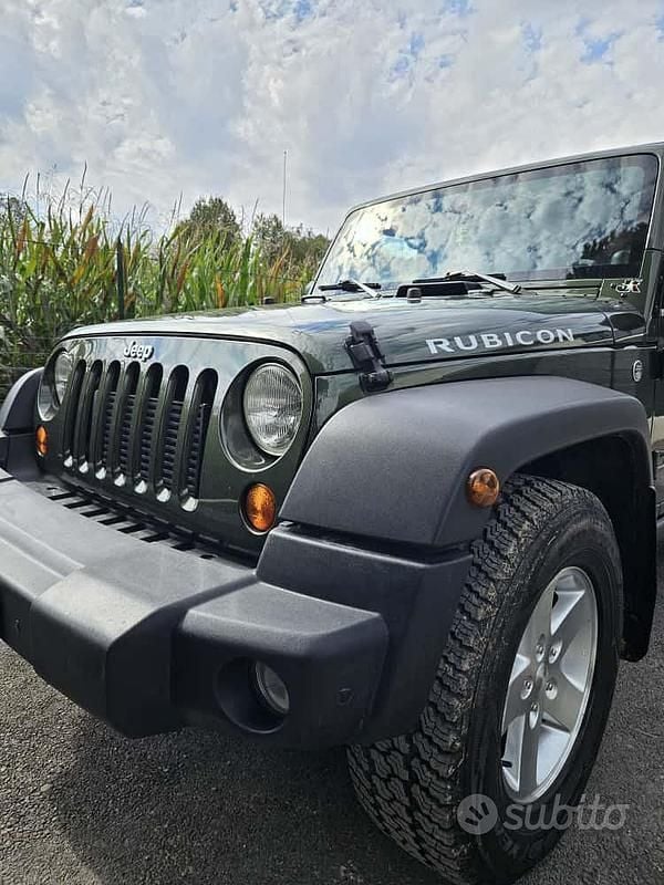 Usata Jeep Wrangler Sahara 2007 Verde SUV