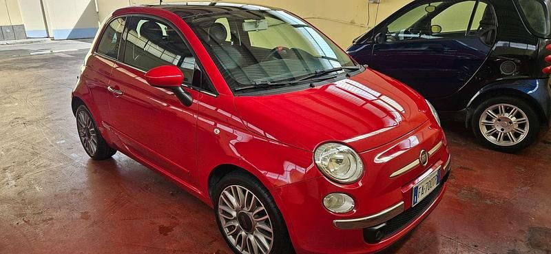 Usata Fiat 500 Lounge 69 CV (50 kW) 2015 Rosso Utilitaria