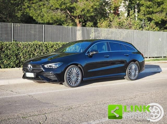 Usata Mercedes CLA250e AMG Line Premium Plus 163 CV (119 kW) 2024 Nero Berlina