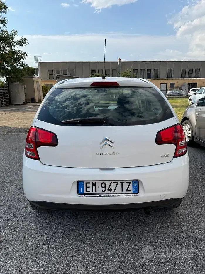Usata Citroën C3 Exclusive 73 CV (53 kW) 2012 Bianco Coupé