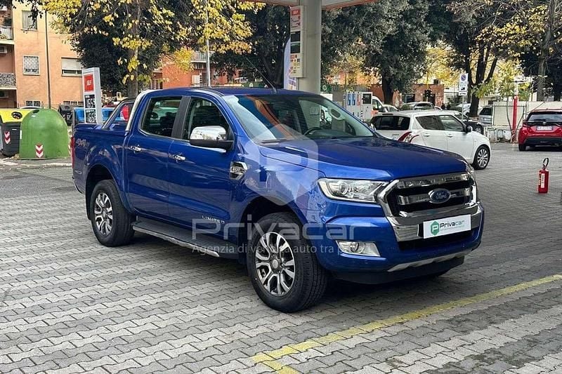 Usata Ford Ranger Limited 200 CV (147 kW) 2018 Blu Pick-up