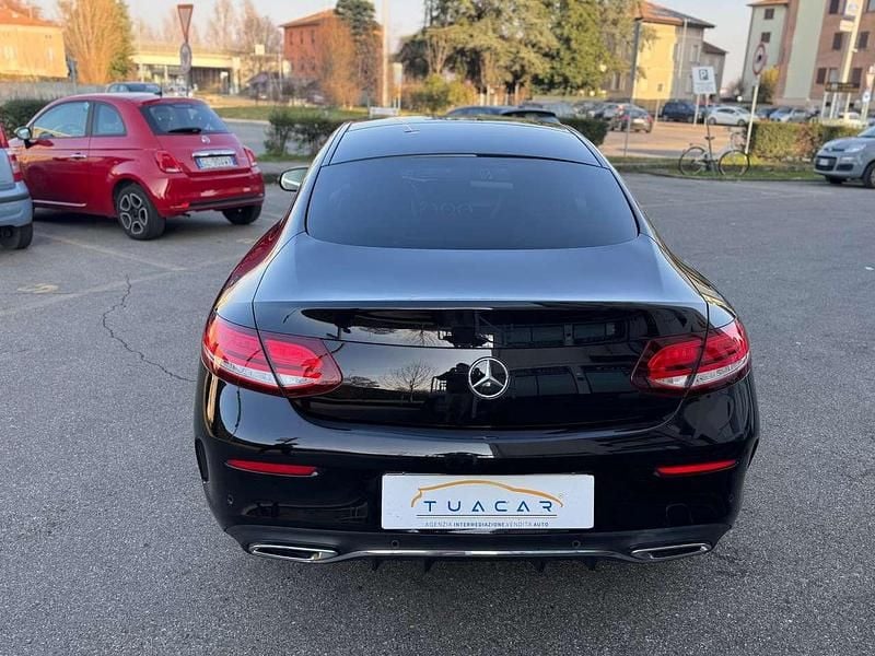 Usata Mercedes C200 Premium 184 CV (135 kW) 2019 Nero Coupé