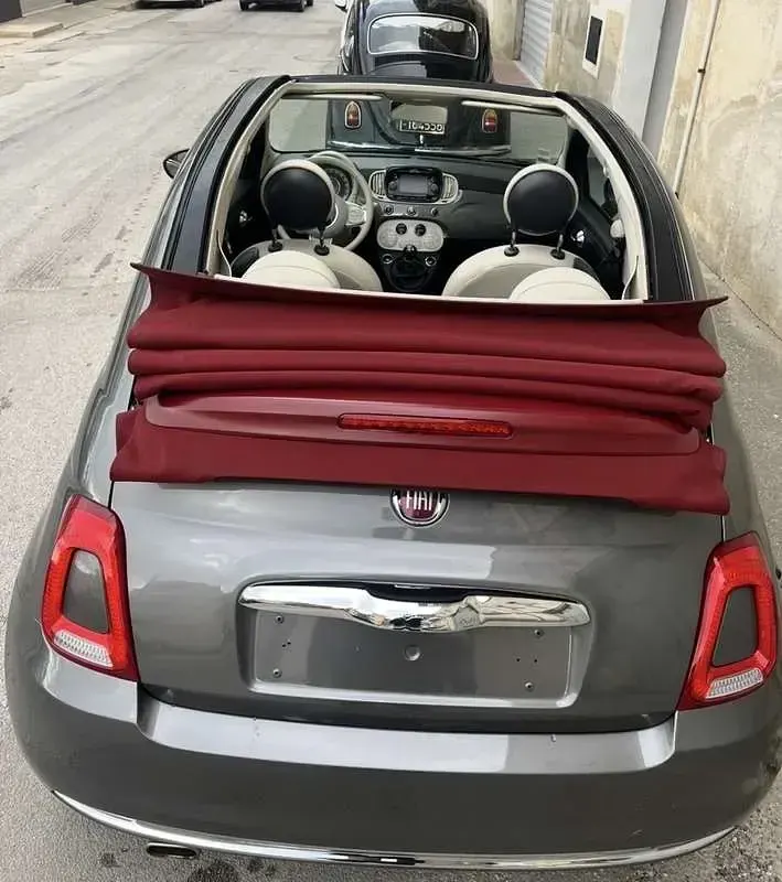 Usata Fiat 500C Lounge 69 CV (50 kW) 2018 Cabrio