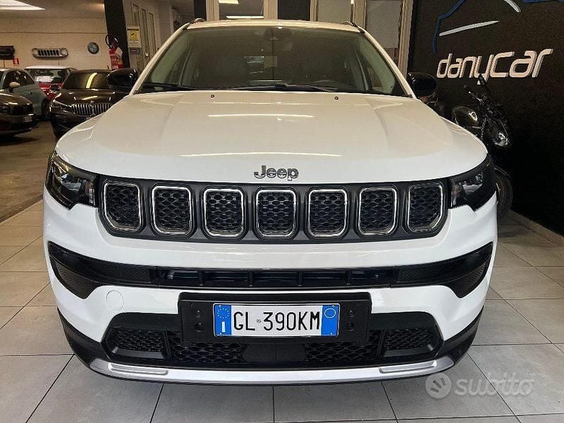 Usata Jeep Compass Limited 190 CV (139 kW) 2022 Bianco SUV