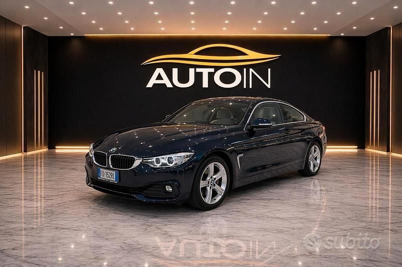 Usata BMW 430 Advantage 258 CV (189 kW) 2016 Blu Coupé