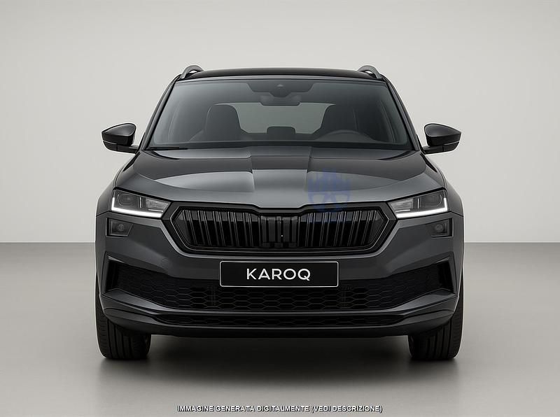 Usata Skoda Karoq SportLine 150 CV (110 kW) 2024 Grigio SUV
