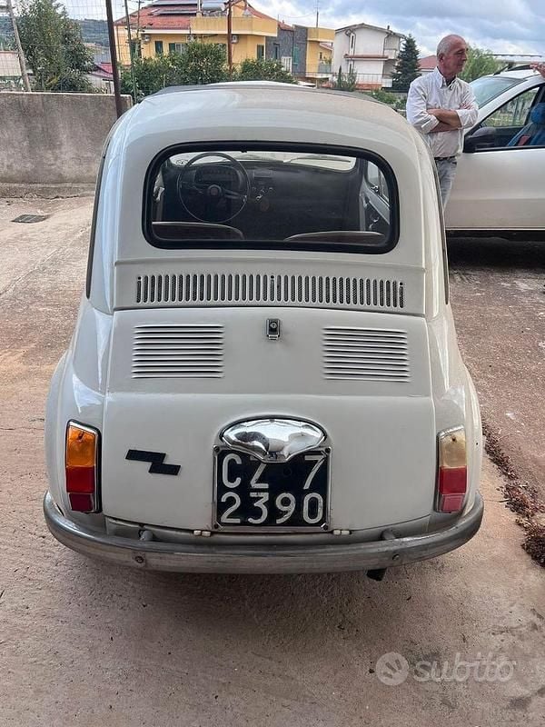 Usata Fiat 500 1960 Bianco Utilitaria