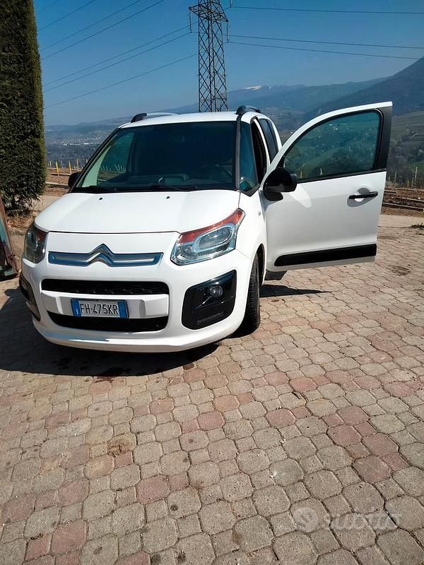 Usata Citroën C3 Picasso 2017 Bianco Monovolume